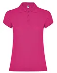Roly Poloshirt Star, taillierter Schnitt für Damen, Heather Grey 58 M, RY6634 – Rosette 78