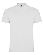 Baumwoll-Polo mit Rippkragen und Seitenschlitzen – White 01