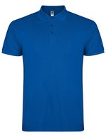 Roly Poloshirt aus Baumwoll-Piqué für Kinder, White 01 1/2 Jahre, RY6638K – Royal Blue 05