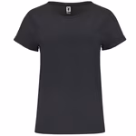 Roly T-Shirt con maniche Rollup da Donna, White 01 S, RY6643 – immagine 3