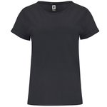 Roly T-Shirt mit Rollup-Ärmeln für Damen, White 01 S, RY6643 – Bild 3