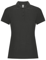Roly Piqué Poloshirt Pegaso Premium für Damen, White 01 S, RY6644 – Dark Lead 46
