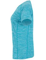 Roly Sport T-Shirt Austin Raglan Polyester für Damen, Heather Fluor Coral 244 M, RY6649 – Bild 4