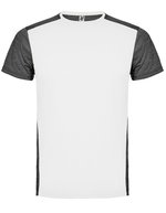 Roly Sport Zolder T-Shirt mit Schnelltrocknungsfunktion, Black 02/Heather Black 243 S, RY6653 – Bild 3