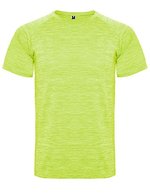 Roly Sport T-Shirt Austin mit Raglan-Ärmeln für Herren – Heather Fluor Yellow 249