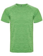Roly Sport T-Shirt Austin mit Raglan-Ärmeln für Herren – Heather Lime 250