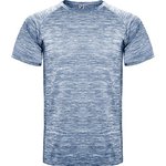 Roly Sport T-Shirt Austin mit Raglan-Ärmeln für Herren – Heather Navy Blue 247