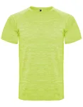 Roly Sport Kids´ Austin Funktions-T-Shirt Polyester, Heather Royal Blue 248 8 Jahre, RY6654K – Bild 3
