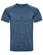 Roly Sport Kids´ Austin Funktions-T-Shirt Polyester – Heather Navy Blue 247