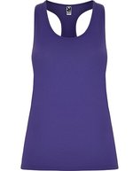 Roly Sport Figurbetontes Racerback Sportshirt Polyester-Elasthan, Rosette 78 S, RY6656 – Mauve 63