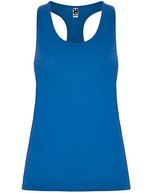 Roly Sport Figurbetontes Racerback Sportshirt Polyester-Elasthan, Rosette 78 S, RY6656 – Royal Blue 05