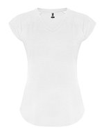 Roly Sport Sport T-Shirt Avus Slim Fit, Black 02 S, RY6658 – White 01