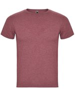 Roly Fox T-Shirt aus Melange-Material für Herren, Heather Black 243 S, RY6660 – Bild 3