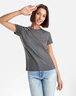 Roly Fox T-Shirt aus Melange-Gewebe für Damen, Heather Garnet Red 256 XL, RY6661 – Bild 1