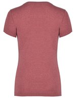 Roly Fox T-Shirt aus Melange-Gewebe für Damen, Heather Garnet Red 256 XL, RY6661 – Bild 4