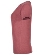 Roly Fox T-Shirt aus Melange-Gewebe für Damen, Heather Garnet Red 256 XL, RY6661 – Bild 5