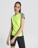Roly Sport Funktions-T-Shirt Zolder mit Belüftung, Black 02/Heather Black 243 S, RY6663 – Bild 1
