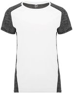 Roly Sport Funktions-T-Shirt Zolder mit Belüftung, Black 02/Heather Black 243 S, RY6663 – Bild 3