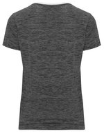 Roly Sport Funktions-T-Shirt Zolder mit Belüftung, Black 02/Heather Black 243 S, RY6663 – Bild 4