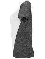 Roly Sport Funktions-T-Shirt Zolder mit Belüftung, Black 02/Heather Black 243 S, RY6663 – Bild 5