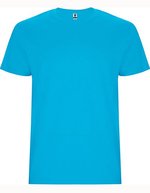Roly Stafford T-Shirt mit Rundhalskragen, Sand 07 XXL, RY6681 – Turquoise 12