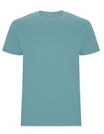 Roly Kids´ Stafford T-Shirt White 01 9/10 Jahre (RY6681K), RY6681K – Polveroso Blu 267