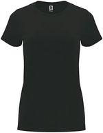 Roly Capri T-Shirt taillierter Schnitt Baumwolle, Heather Grey 58 M, RY6683 – Scuro Piombo 46