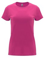 Roly Capri T-Shirt taillierter Schnitt Baumwolle, Heather Grey 58 M, RY6683 – Rosette 78
