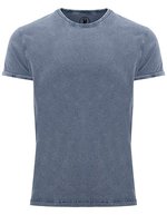 Roly T-Shirt aus 100% Baumwolle für Herren, Black 02 M, RY6689 – Jeans Blu 86