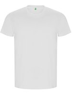 Roly Eco Bio-T-Shirt in Gold für Herren, White 01 M, RY6690 – Opale 160