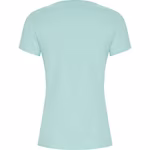 Roly Eco Goldenes Bio-Baumwoll T-Shirt, tailliert, White 01 S, RY6696 – Bild 4