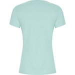 Roly Eco Goldenes Bio-Baumwoll T-Shirt, tailliert, White 01 S, RY6696 – Bild 4