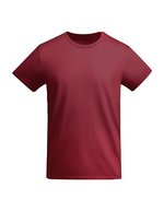 Roly Eco Bio-Baumwolle T-Shirt Breda mit Rundhals, White 01 M, RY6698 – Granato Rosso 57