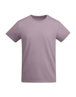 Roly Eco Bio-Baumwolle T-Shirt Breda mit Rundhals, White 01 M, RY6698 – Lavanda 268