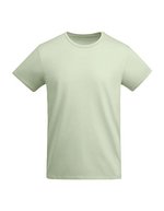 Roly Eco Bio-Baumwolle T-Shirt Breda mit Rundhals, White 01 M, RY6698 – Mist Verde 264