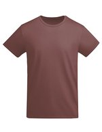 Roly Eco Bio-Baumwolle T-Shirt Breda mit Rundhals, White 01 M, RY6698 – Pallido Rosso 168