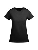 Roly Eco Tailliertes Bio-Baumwolle T-Shirt Breda – Black 02