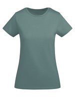 Roly Eco Tailliertes Bio-Baumwolle T-Shirt Breda – Calm Blue 171