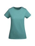 Roly Eco Tailliertes Bio-Baumwolle T-Shirt Breda – Dusty Blue 267