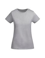 Roly Eco Tailliertes Bio-Baumwolle T-Shirt Breda, Mist Green 264 XL, RY6699 – Melange Grigio 58