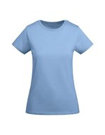 Roly Eco Tailliertes Bio-Baumwolle T-Shirt Breda, Mist Green 264 XL, RY6699 – Azzurro cielo 10