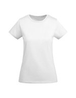 Roly Eco Tailliertes Bio-Baumwolle T-Shirt Breda, Mist Green 264 XL, RY6699 – Bianco 01
