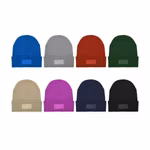 Stamina Double-Layered Polyester Knitted Beanie Bulnes, Red 60 One Size, RY6997 – image 5