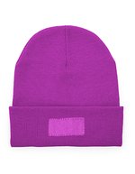 Stamina Doppellagige Polyester-Strickmütze Bulnes – Fuchsia 40