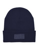 Stamina Doppellagige Polyester-Strickmütze Bulnes, Beige 06 One Size, RY6997 – Blu navy 55
