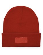 Stamina Doppellagige Polyester-Strickmütze Bulnes, Beige 06 One Size, RY6997 – Rosso 60