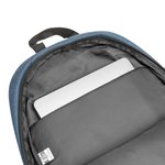 Stamina Rucksack Malmo aus recyceltem Polyester, Heather Denim 255 31 x 42 x 12 cm, RY7106 – Bild 4