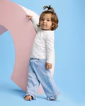 Roly Baby Langarm T-Shirt mit Druckknöpfen, White 01 2 Jahre, RY7203 – Bild 2