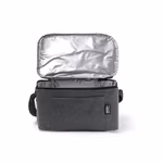 Stamina Cooler Bag Bismar made of RPET Polyester, Black Melange 243 15,5 x 25 x 15,5 cm, RY7608 – image 4