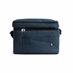 Stamina XL Kühltasche Marlox aus recyceltem Polyester, Black Melange 243 20 x 30 x 25 cm, RY7609 – Bild 3